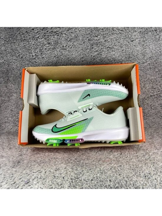 Nike Infinity Tour 2 Golf Spikes Sz 11 Men Barely Green Strike White FD0217-300 main image 9